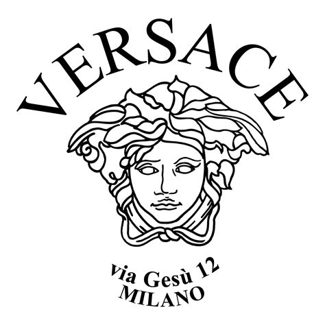 grafica versace|versace head logo.